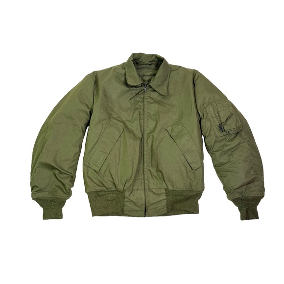 Vintage 80s US Army Jacket Cold Weather High Temperature Resistant - Picture 1 of 7